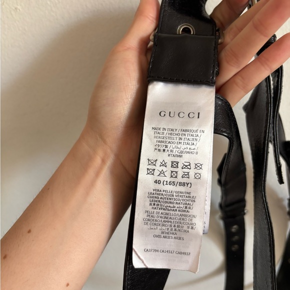 Gucci f/w 2020 leather harness belt. Iconic piece. One size. - Picture 3 of 8
